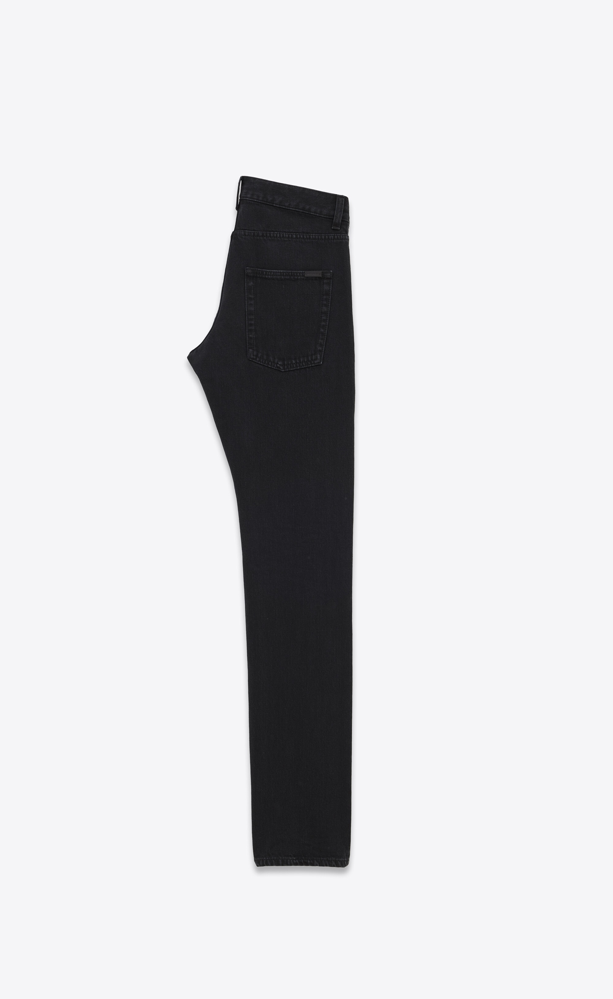 slim-fit jeans in carbon black denim - 2
