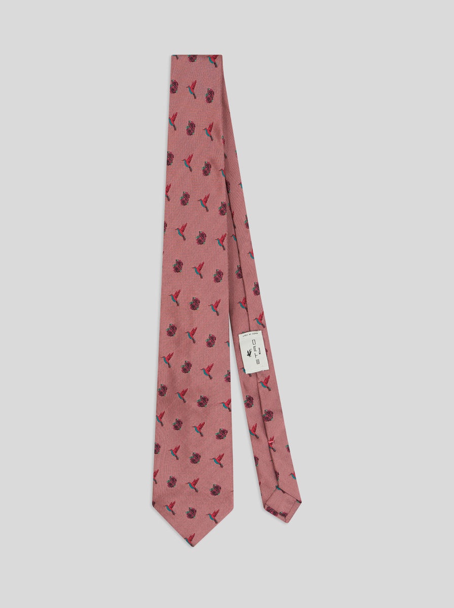 SILK JACQUARD TIE - 1