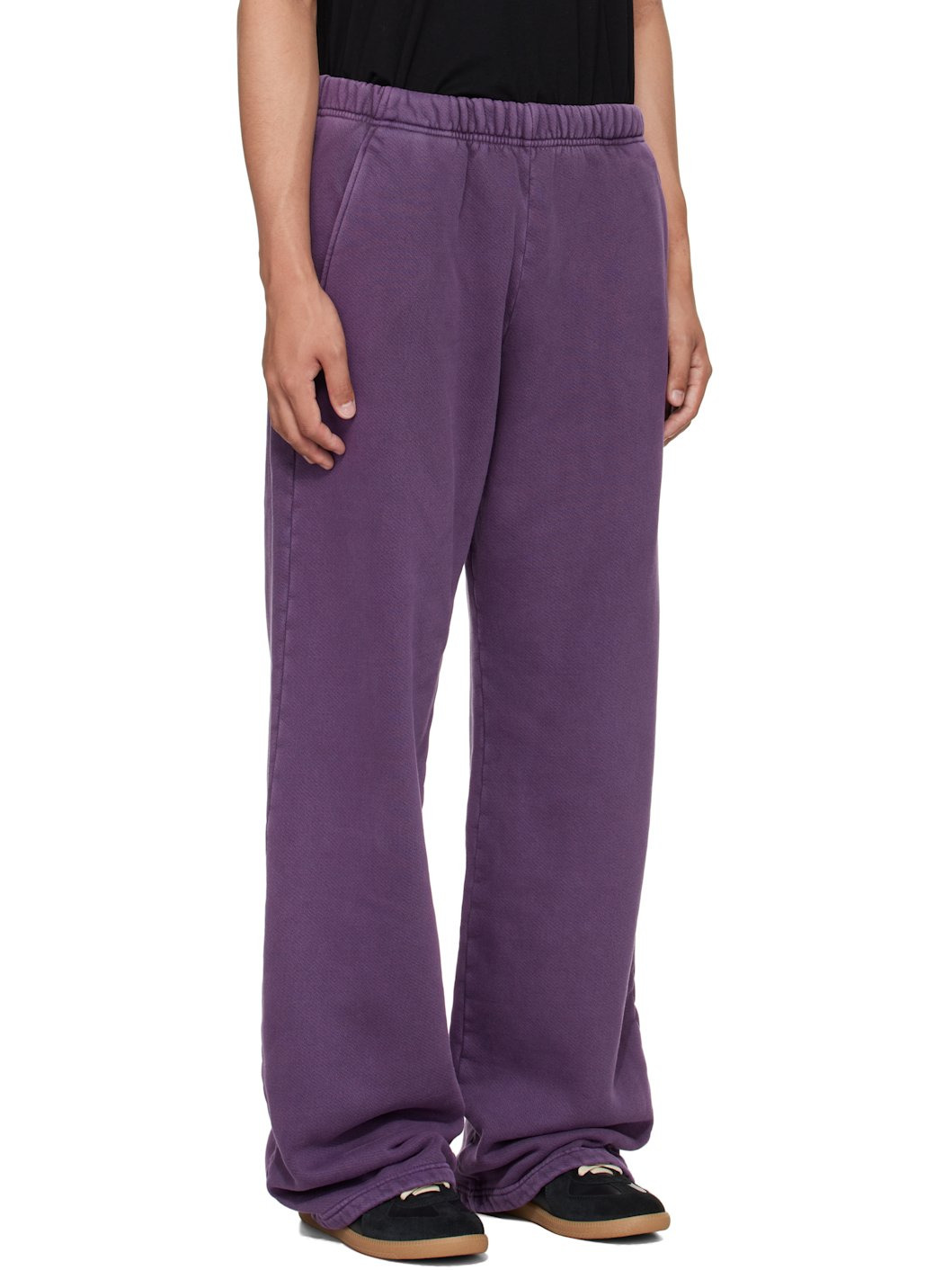 Purple Heavyweight Utility Puddle Sweatpants - 2