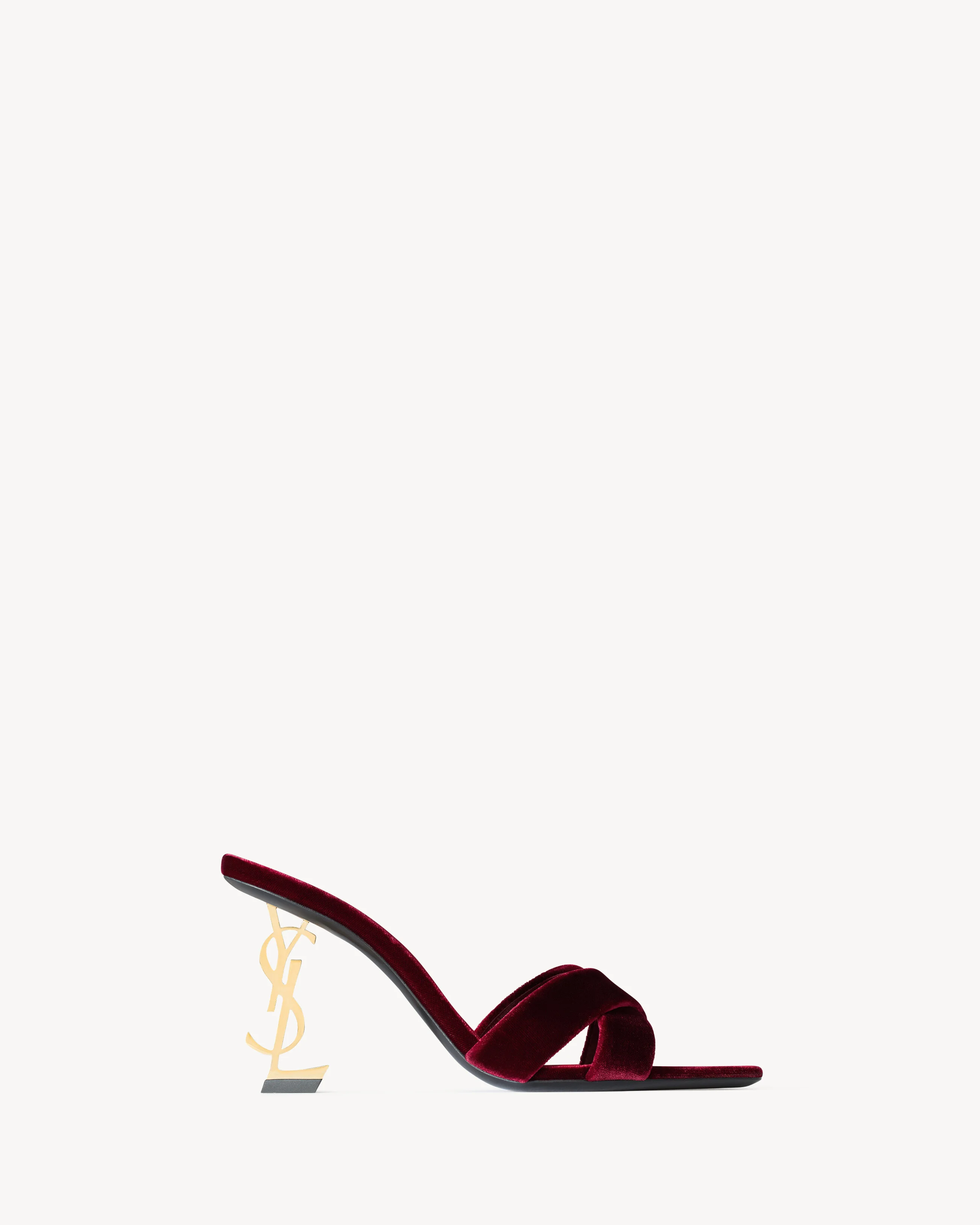 OPYUM MULES IN VELVET - 1