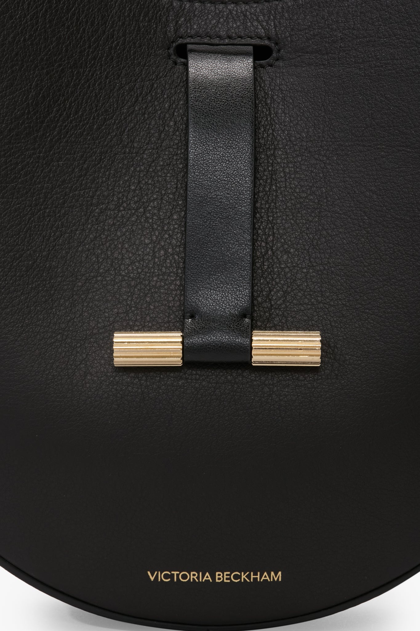 Dia Crossbody Bag In Black Smooth Leather - 4