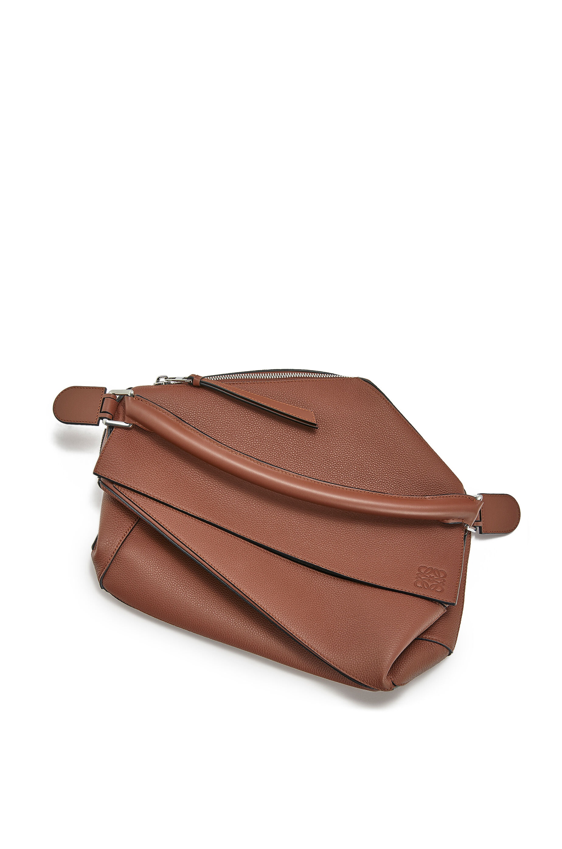 Large Puzzle bag in soft grained calfskin - 6