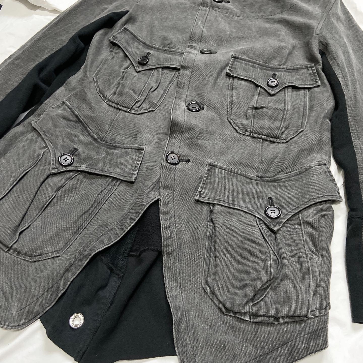 Undercover spring 2004 languid paperdoll distressed jacket M - 7