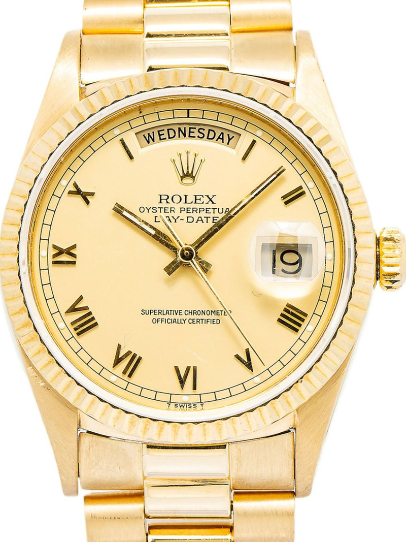 ROLEX Gold DayDate Fluted 36mm outlook