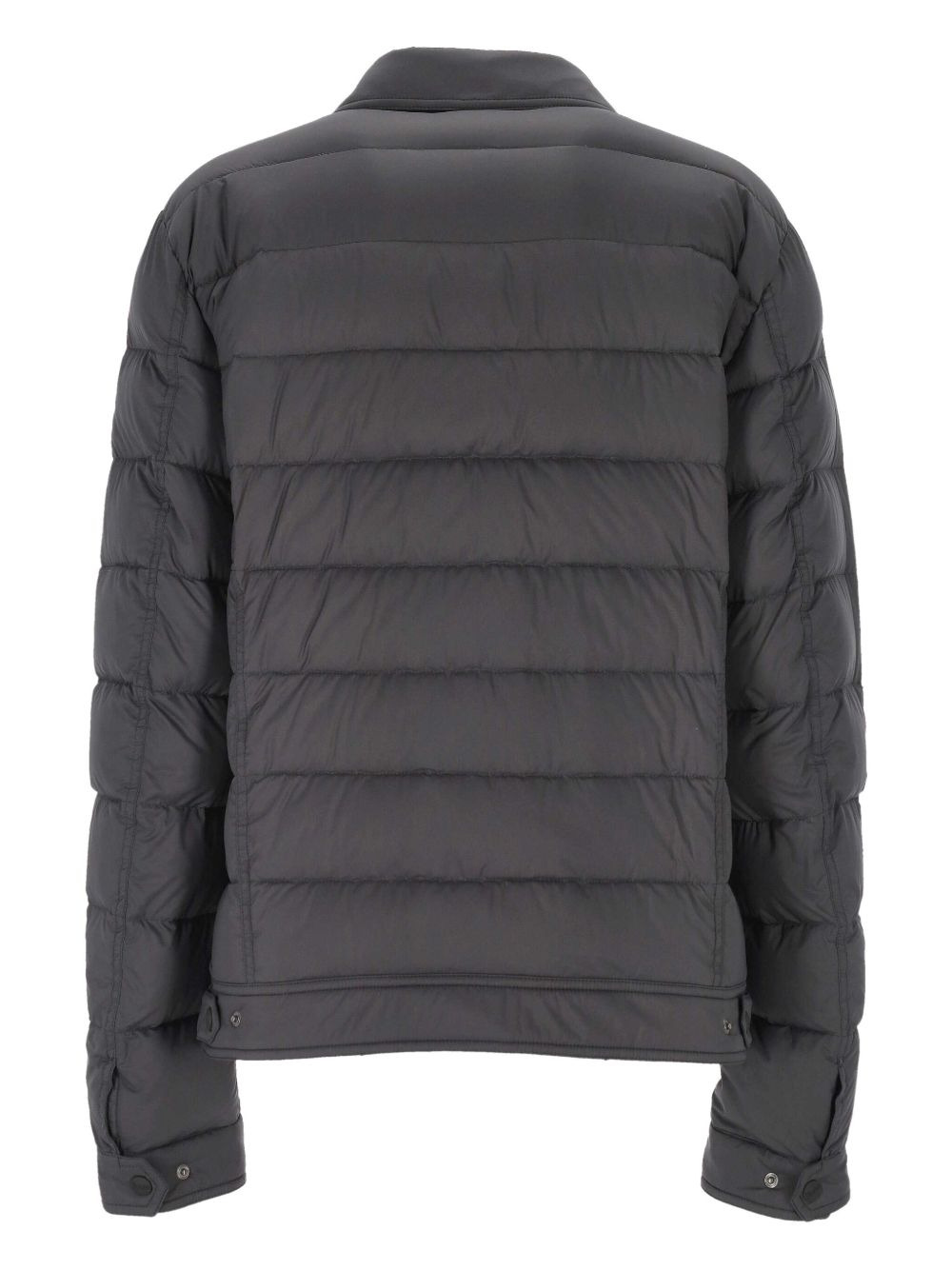 quilted flap-pocket padded jacket - 2