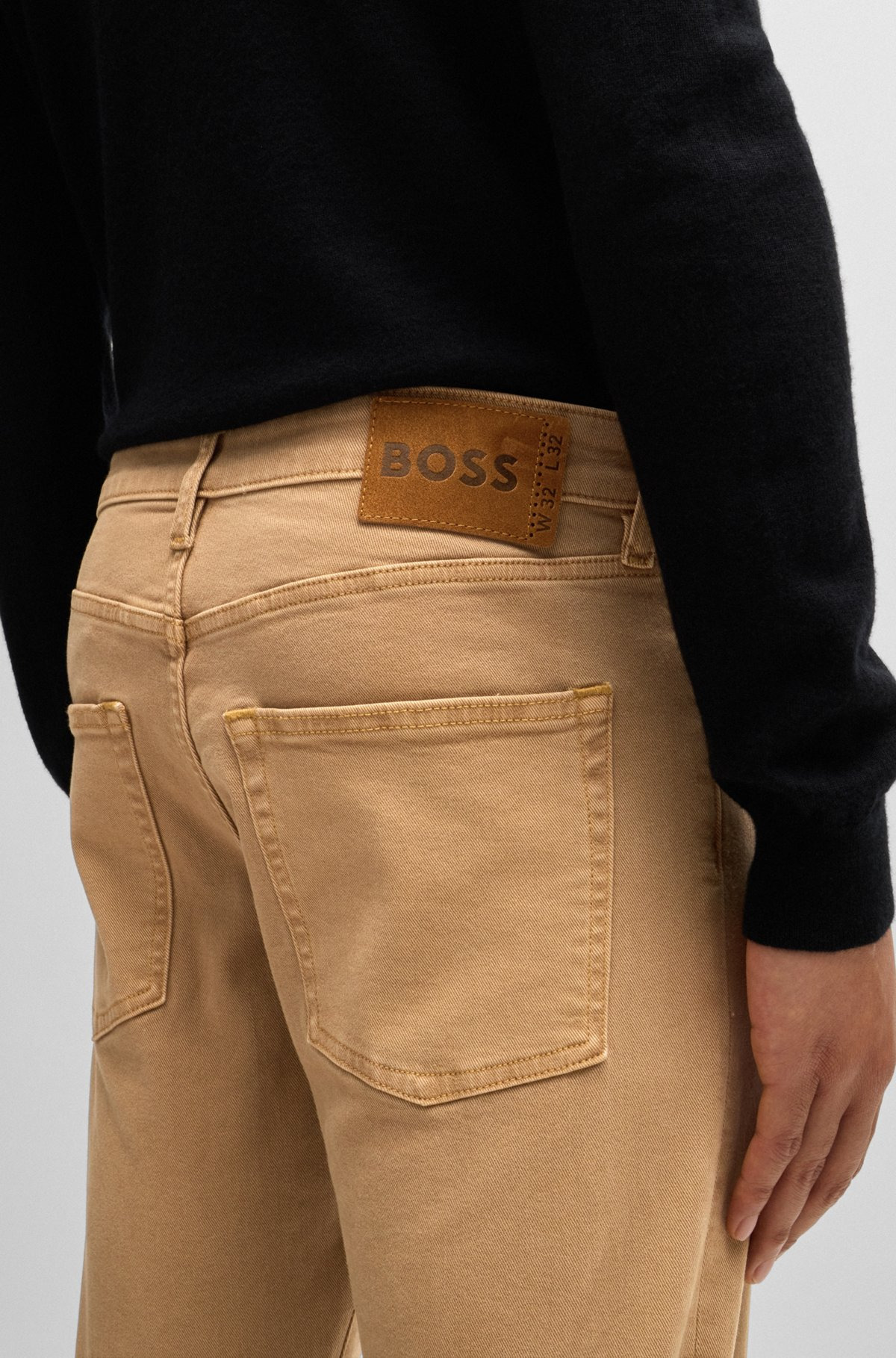 SLIM-FIT JEANS IN COMFORT-STRETCH DENIM - 5
