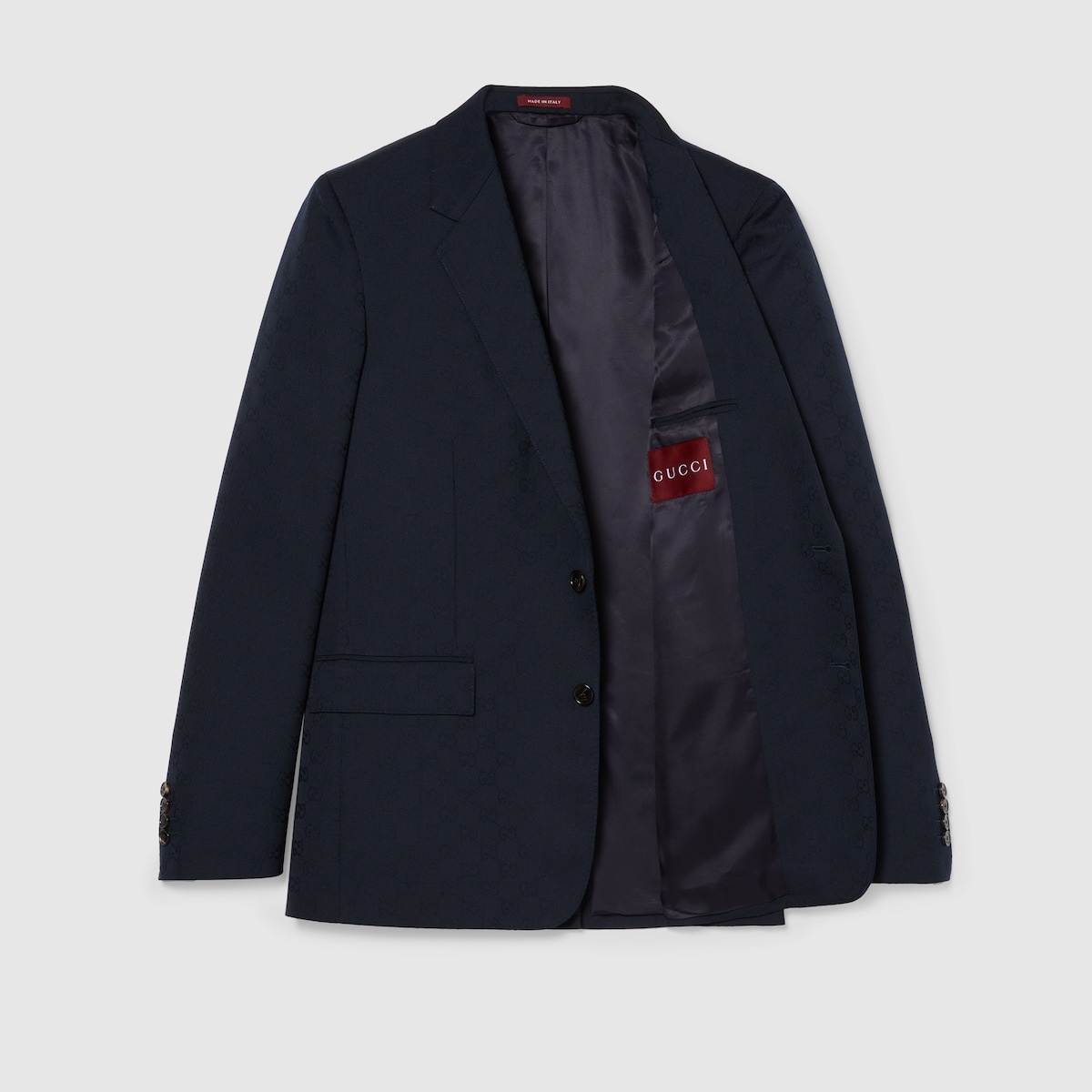 GG wool jacquard suit - 9