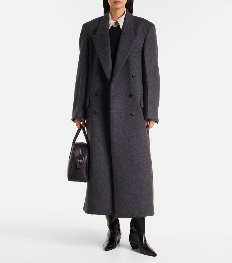 RÓHE Double-breasted wool-blend coat outlook