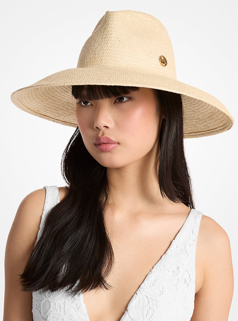 MICHAEL KORS Straw Blend Hat outlook
