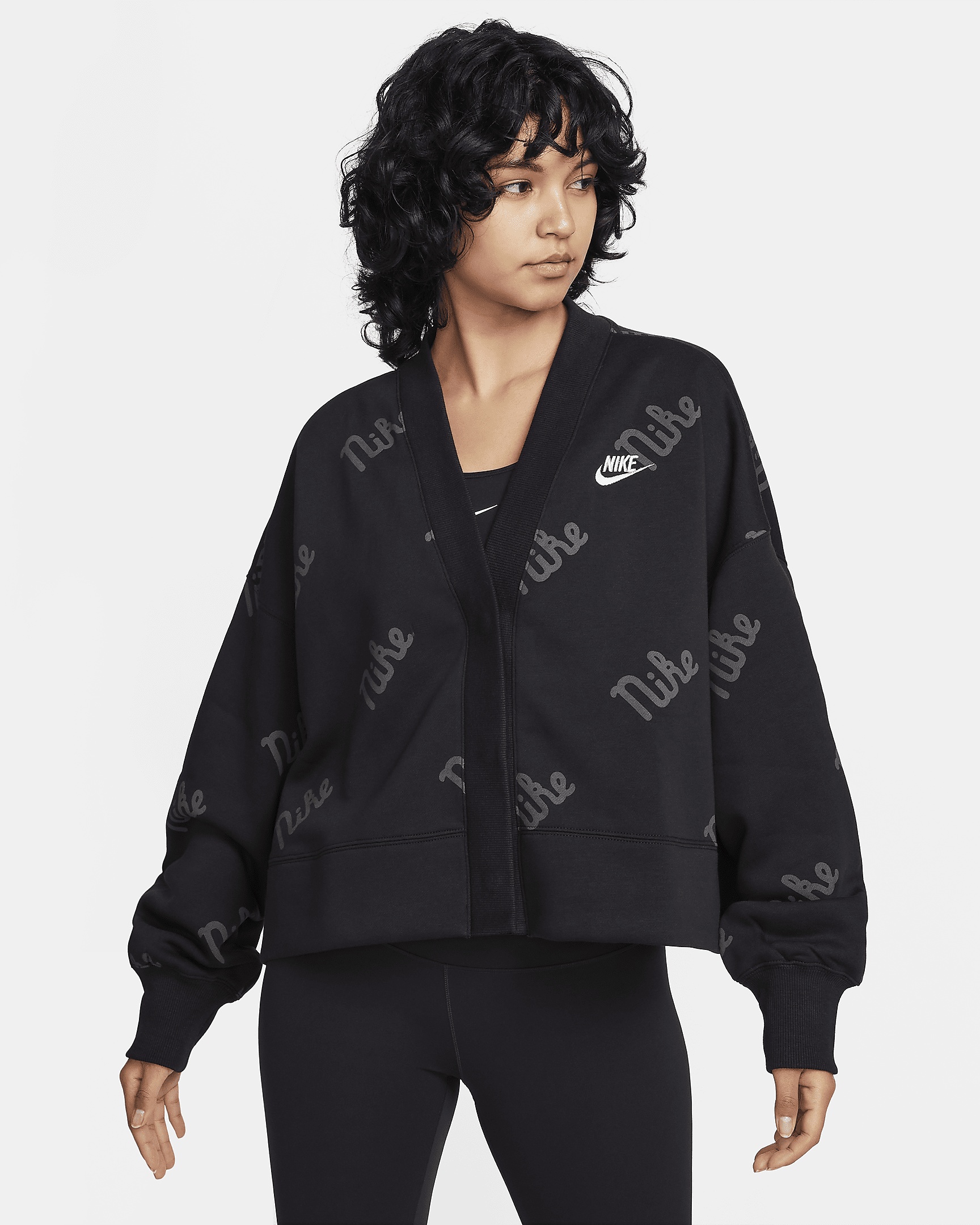 Nike Sportswear Phoenix Fleece Women's Over-Oversized Cardigan - 1