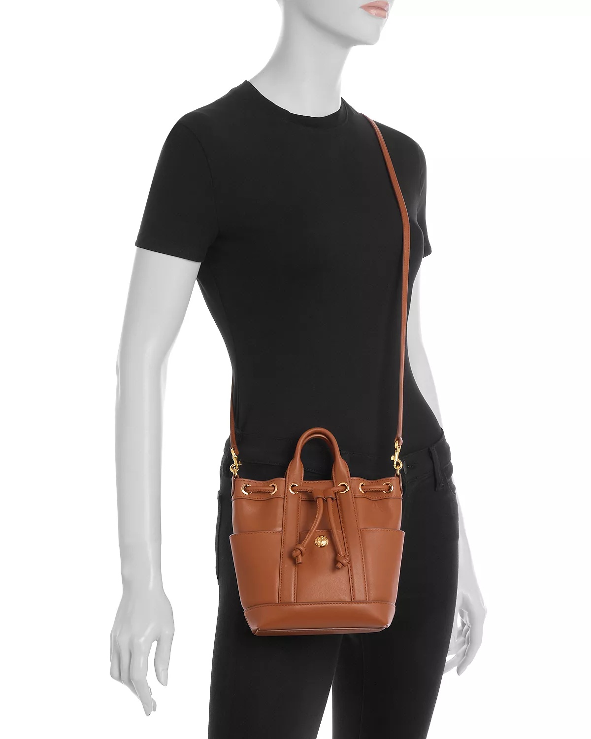 Mini Goody Leather Bucket Bag - 2