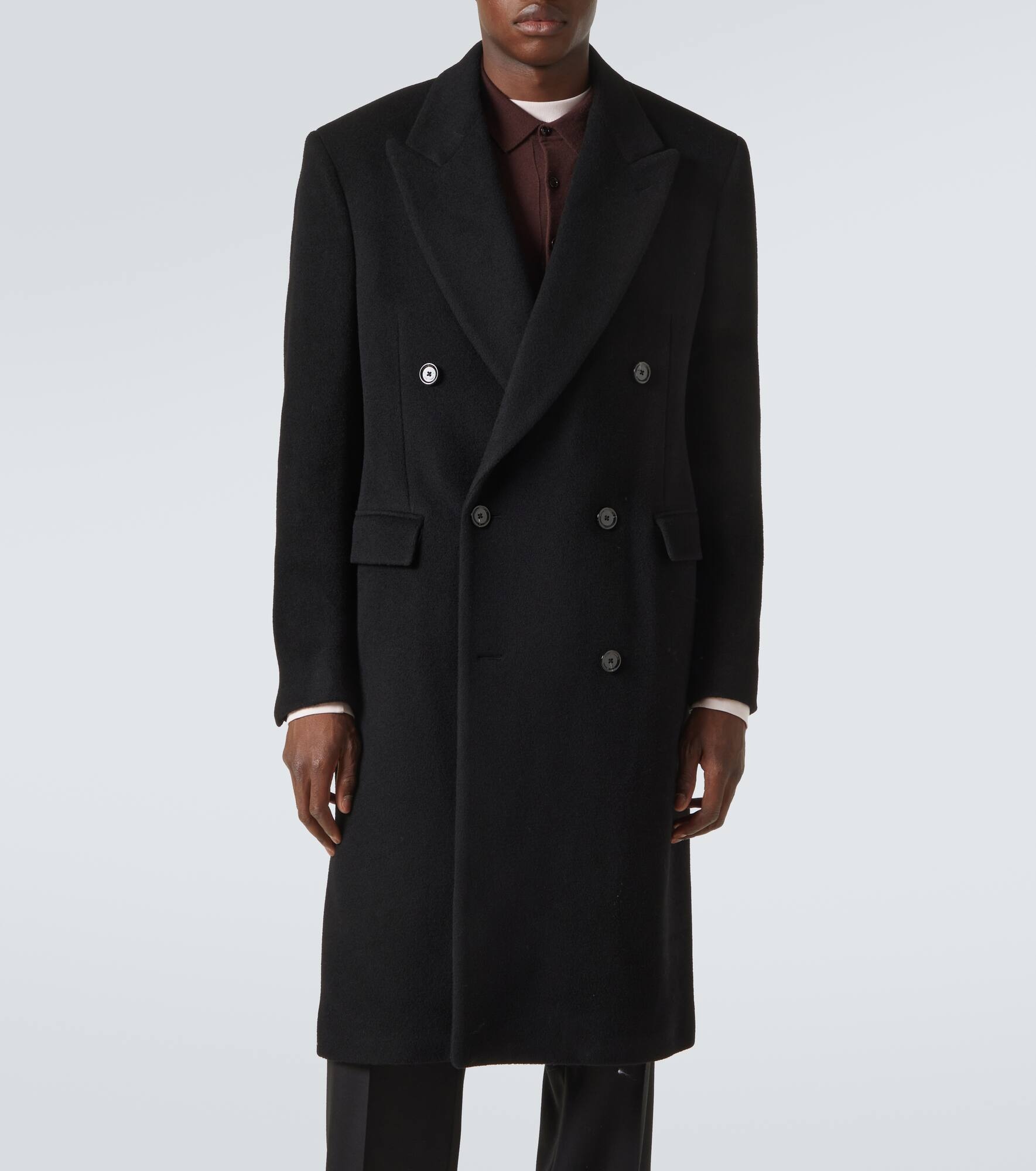 Virgin wool overcoat - 3