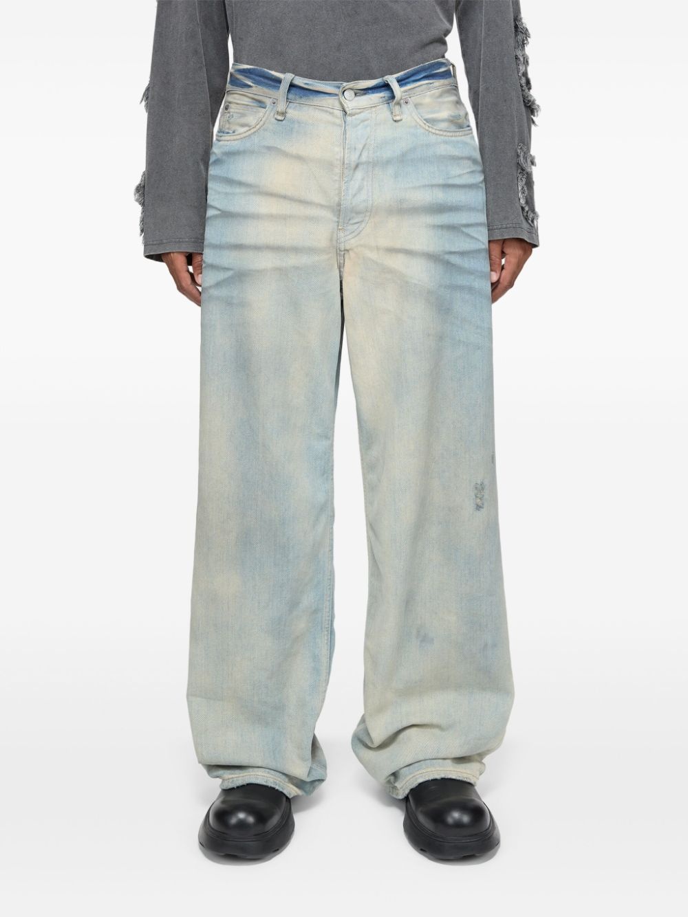 Acne Studios 1981M loose-fit jeans | REVERSIBLE
