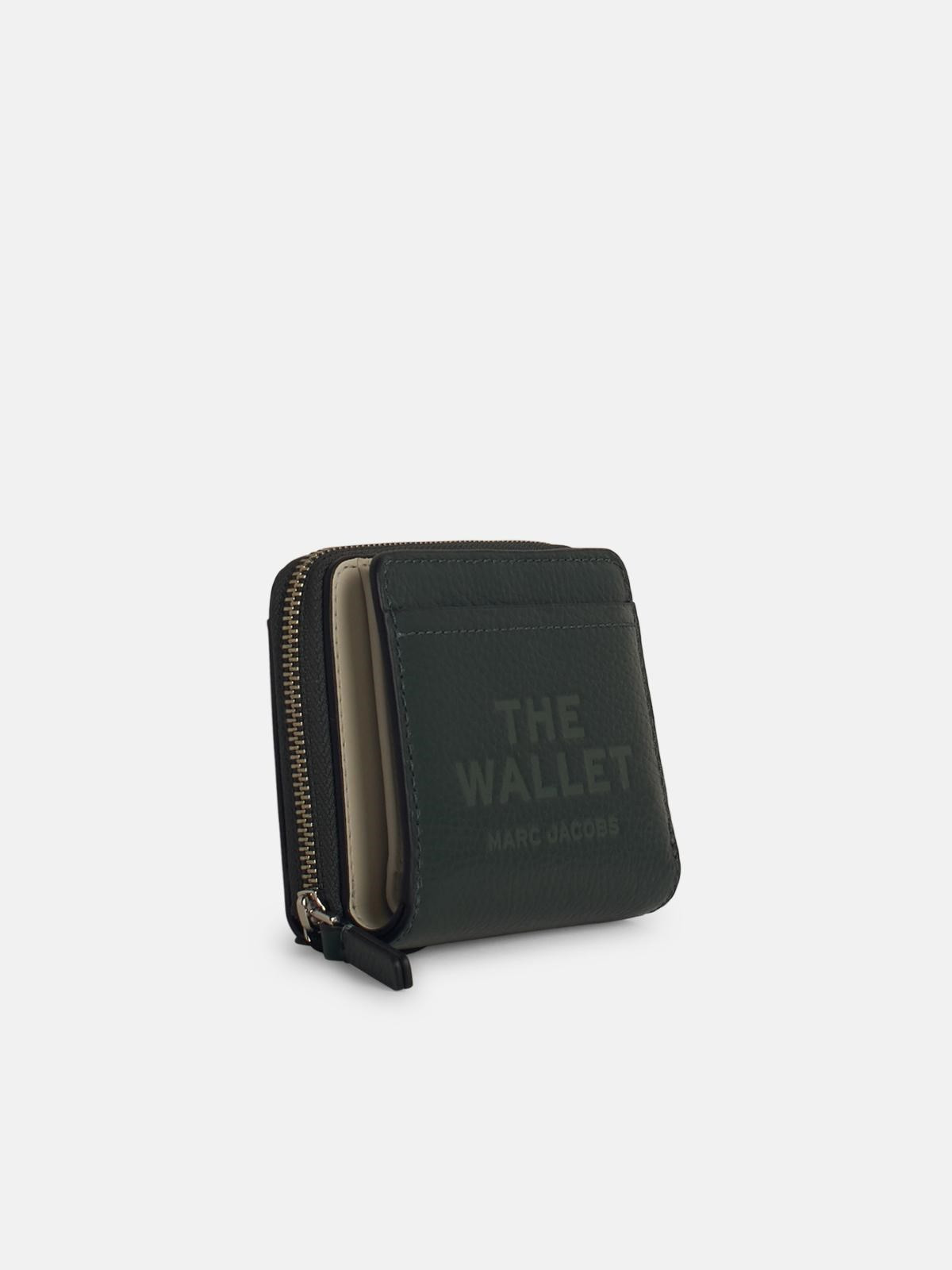 GREEN LEATHER WALLET - 2