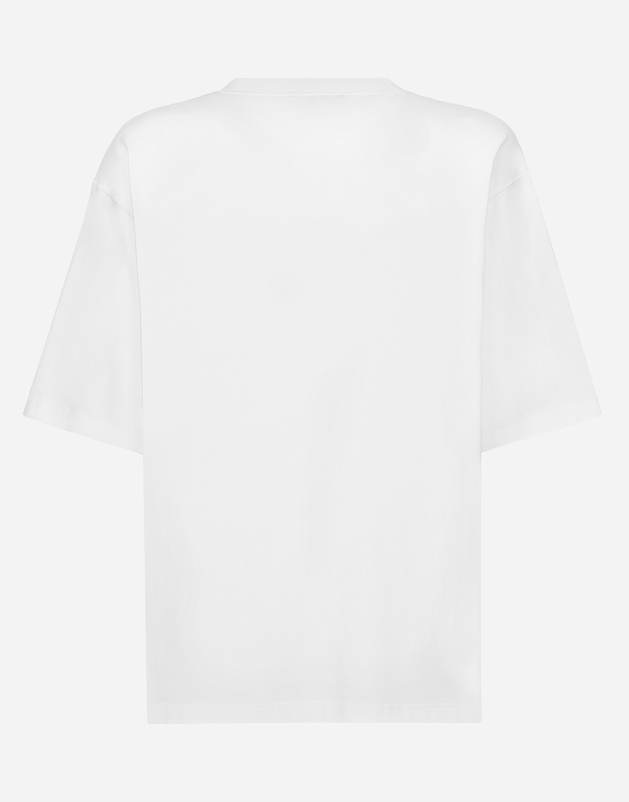 Short-sleeved Marina-print T-shirt - 2