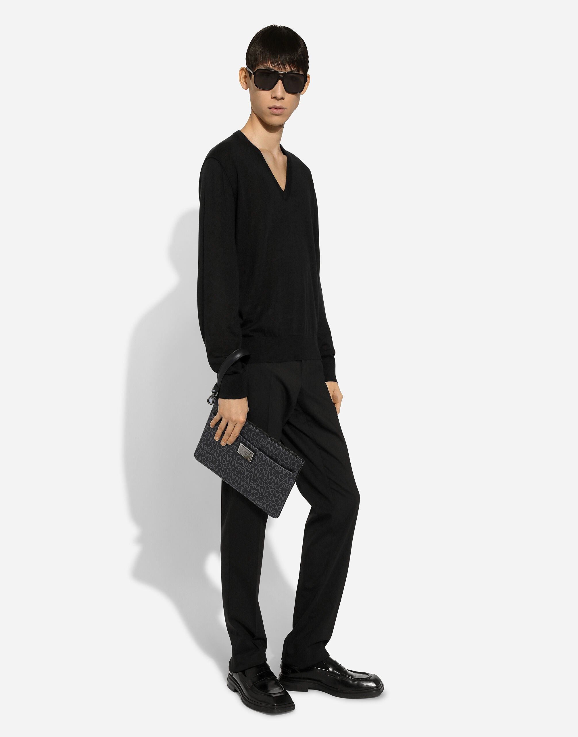 Coated jacquard clutch - 2