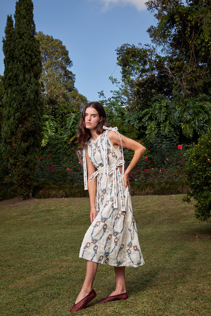 Guaguanco Florero Midi Dress 4