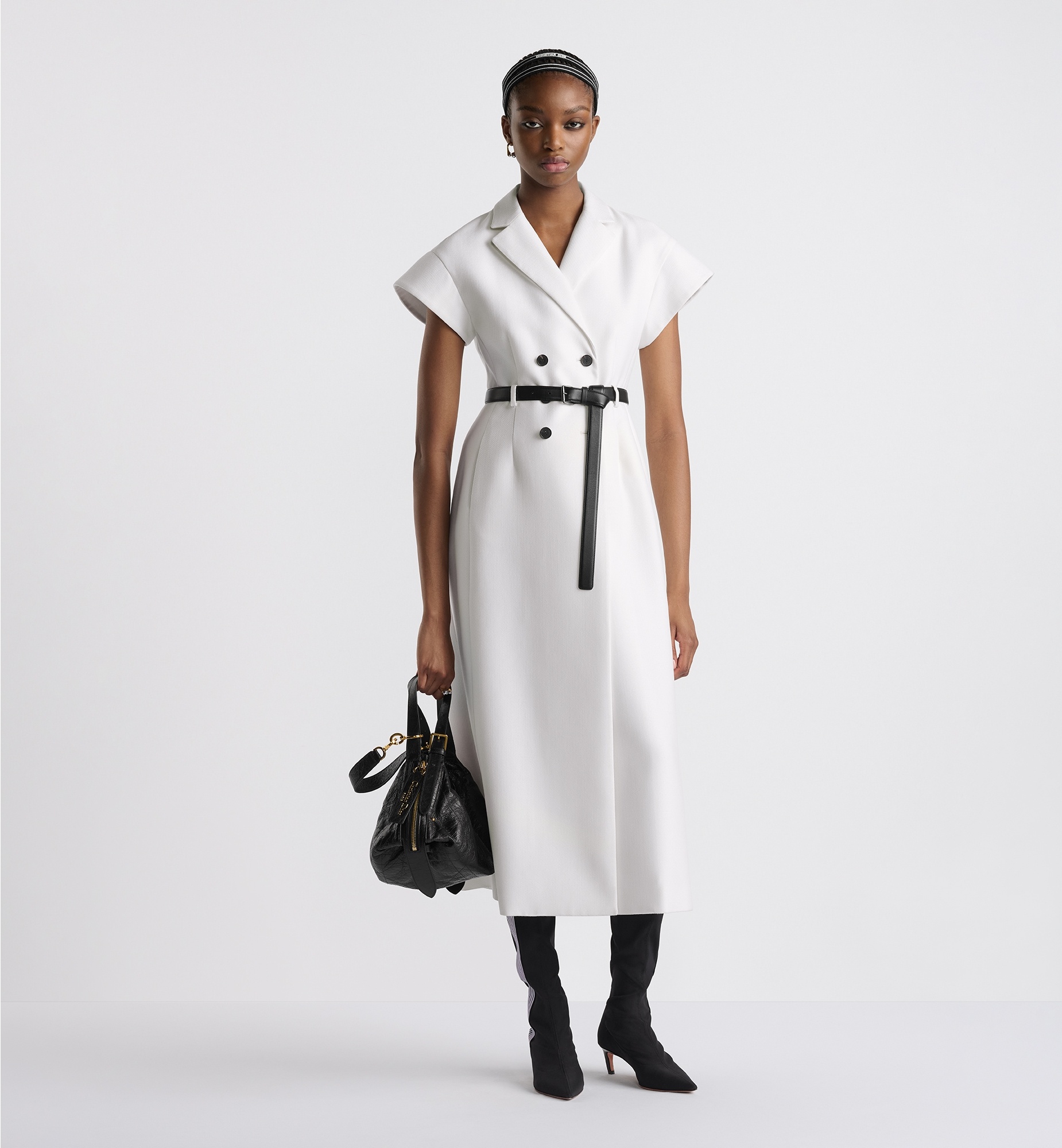 Medium D-Journey Bag in Crinkled Calfskin - 7