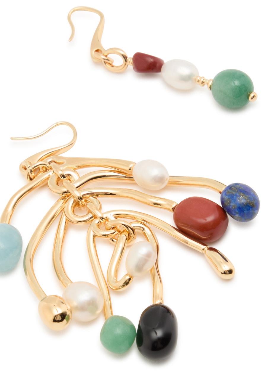 Zimmermann Mellow Chandelier 12kt Gold-plated Drop Earrings - 3