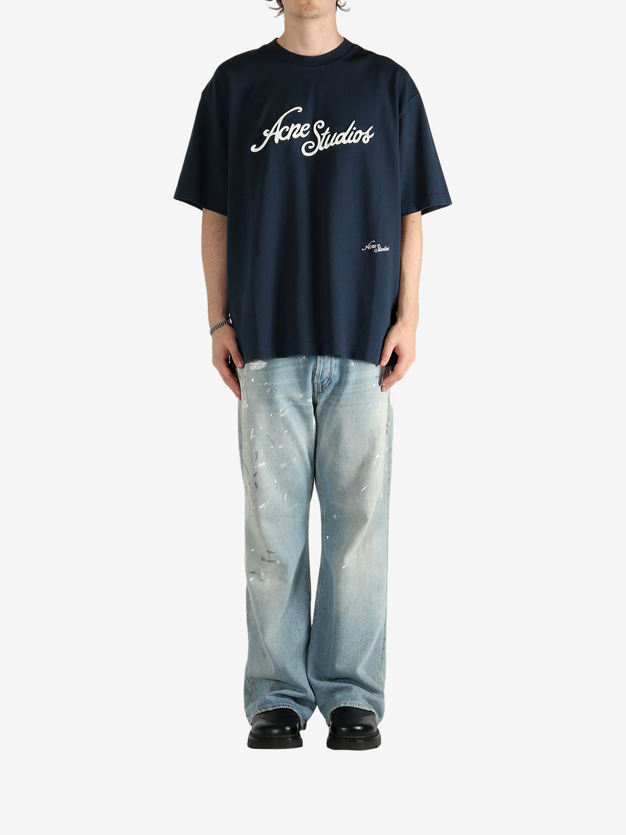 ACNE STUDIOS - Men Crew Neck T-Shirts - 4