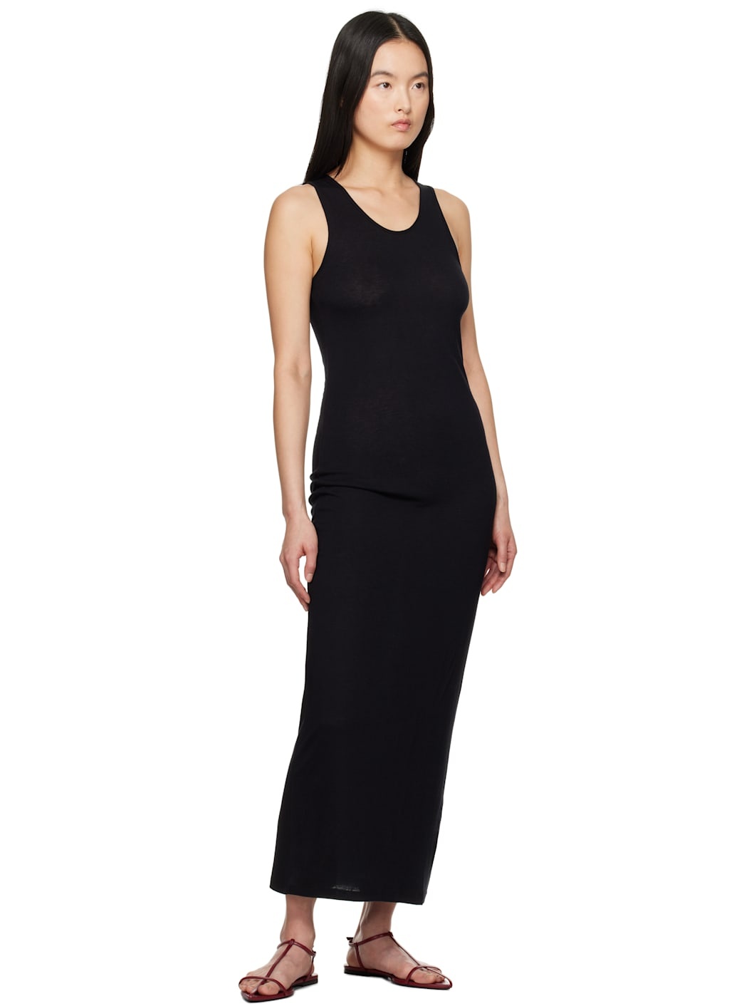 Black Myron Maxi Dress - 4