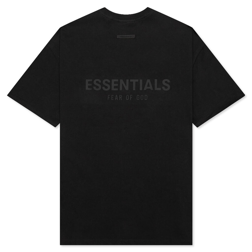 ESSENTIALS S/S TEE - BLACK - 2