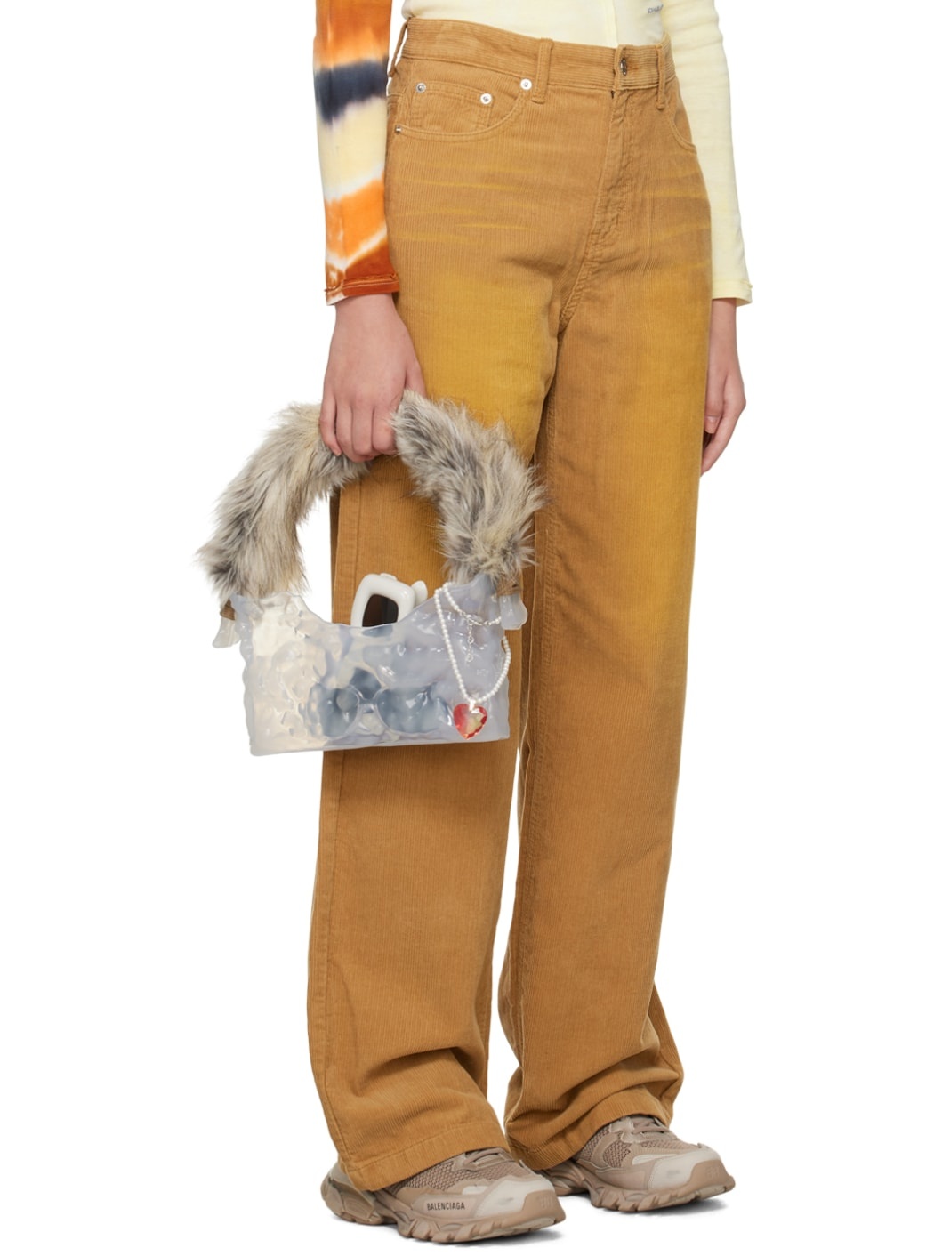 Brown Washed Trousers - 2