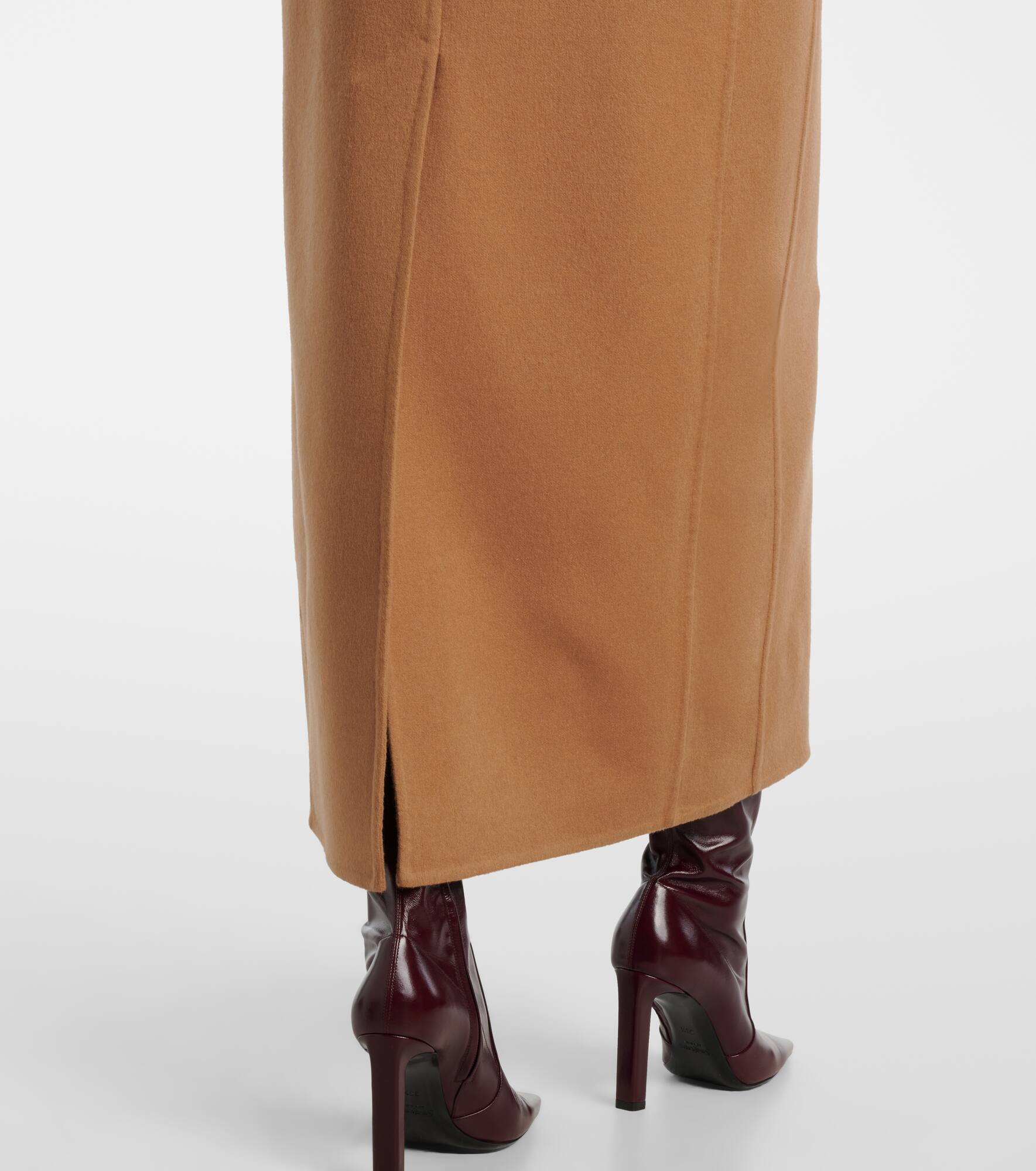 Cashmere and wool coat - 6
