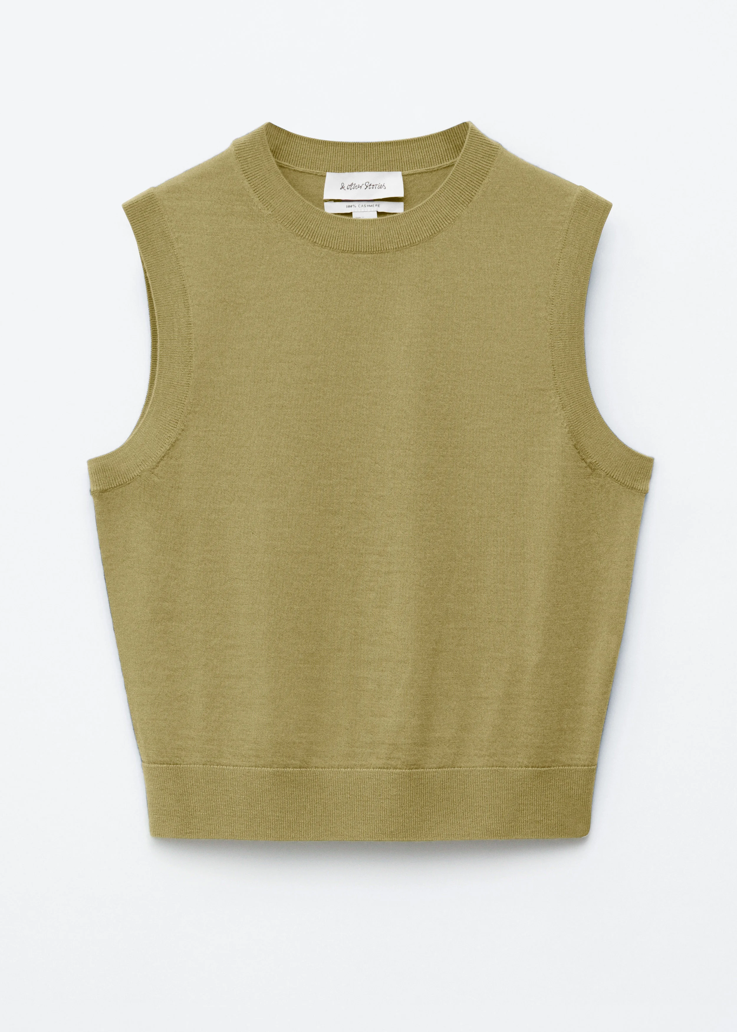 Cashmere Sweater Vest - 1