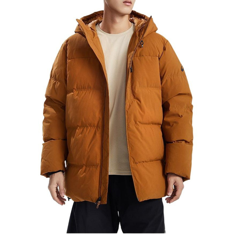 Asics ASICS 패딩 무거운 다운 재킷 'Brown' 2031E447-200 outlook