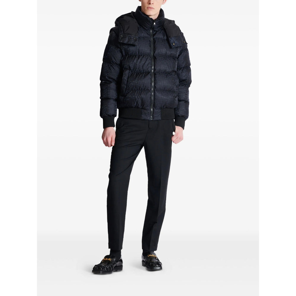 Balmain Black Jackets - Padded & Down Jackets Men - 3
