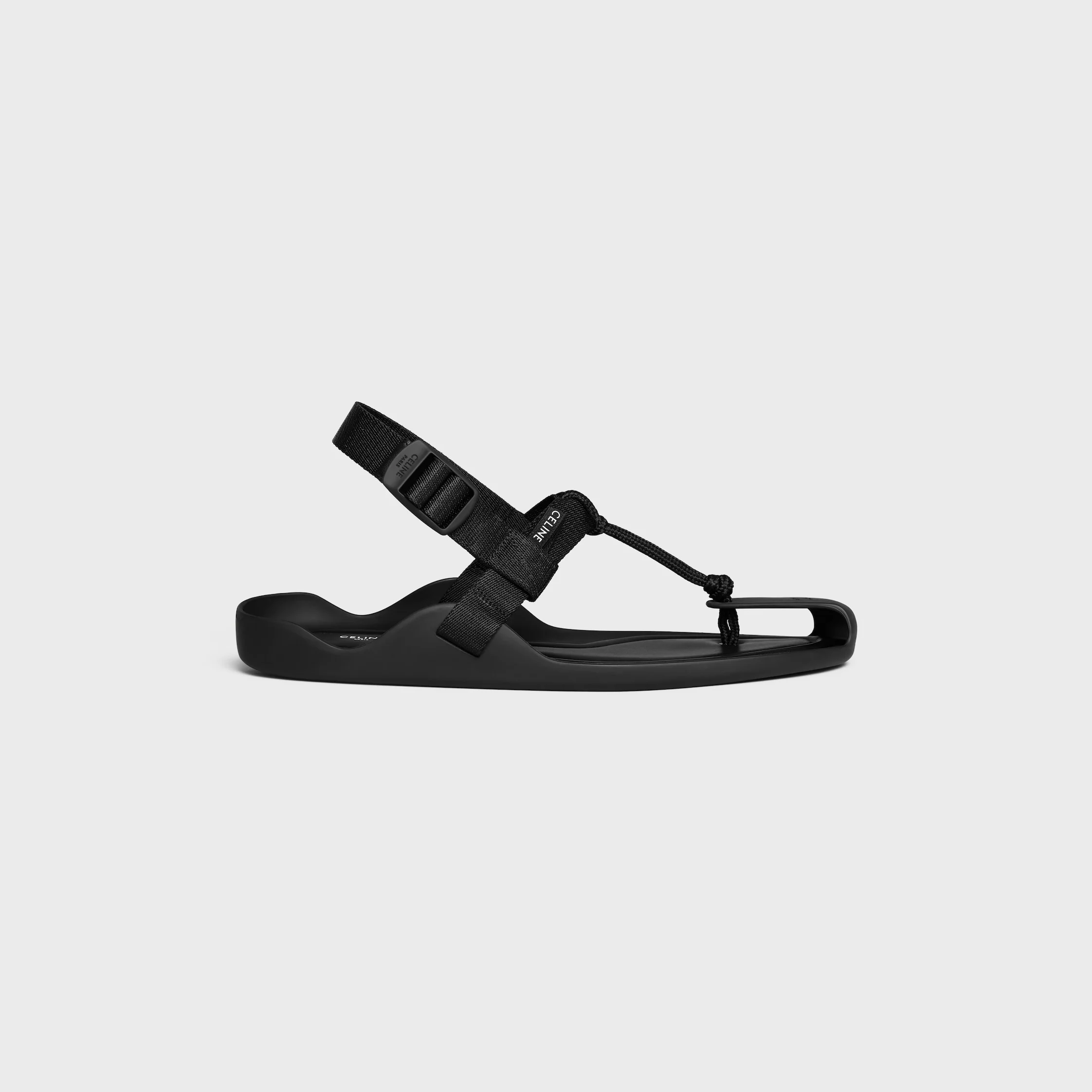 SPORTY SANDAL IN ROPE AND CANVAS - 1