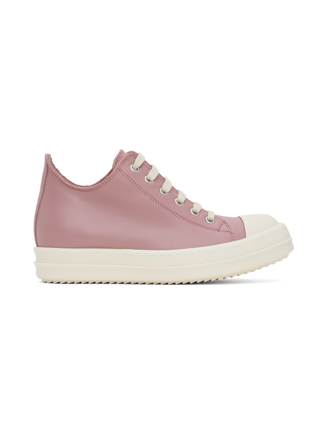Pink Washed Calf Sneakers - 1