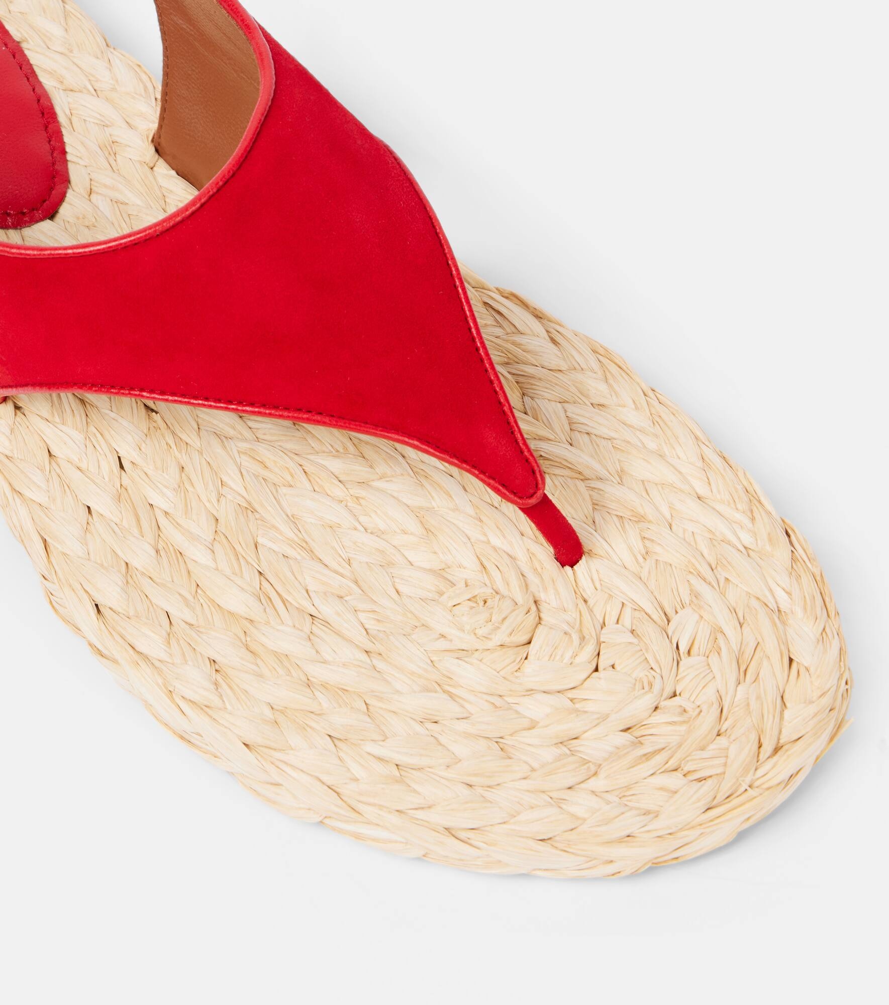 Amalfi suede thong sandals - 5