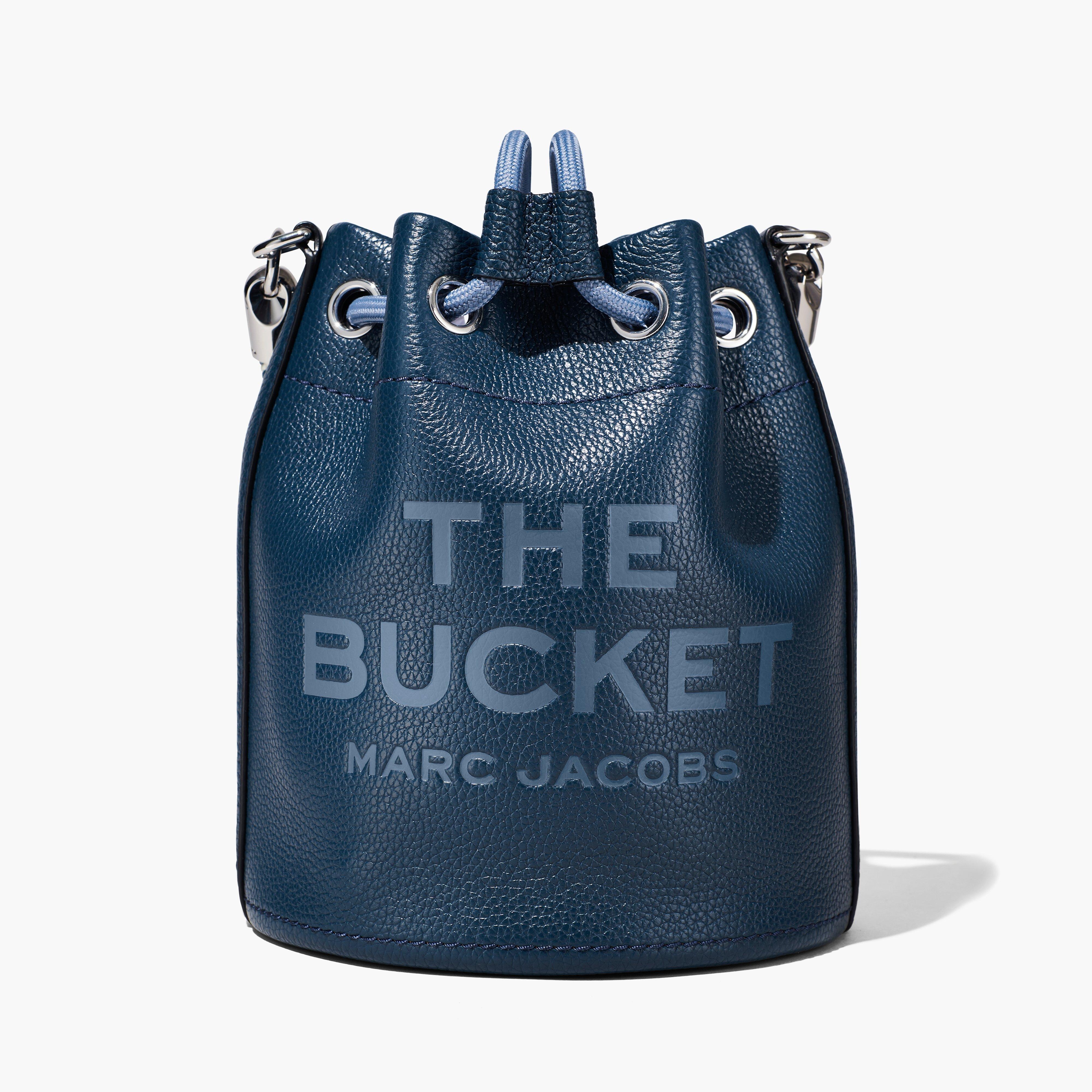 THE LEATHER BUCKET BAG - 5