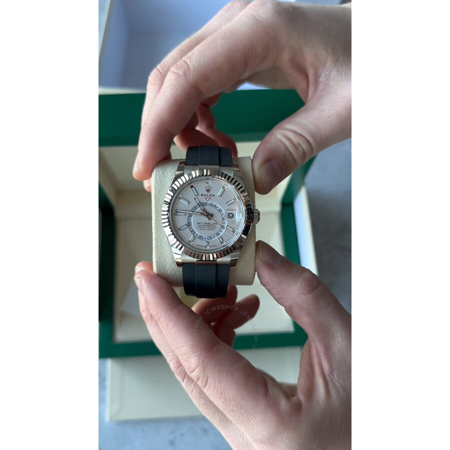 Rolex Sky-Dweller GMT Automatic Chronometer White Dial Men's Watch 336239-0003 - 5