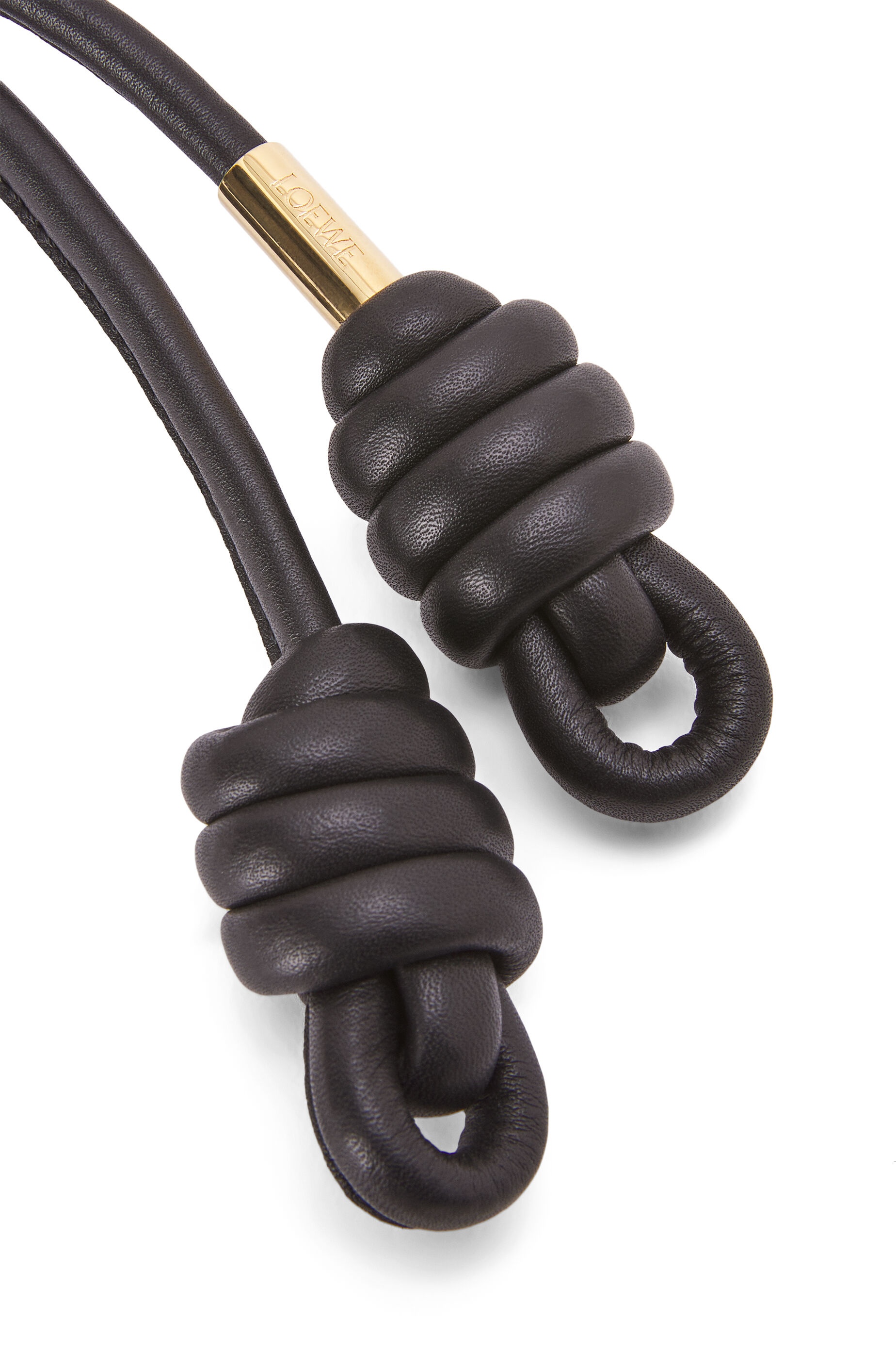 Flamenco knot belt in classic calfskin - 2