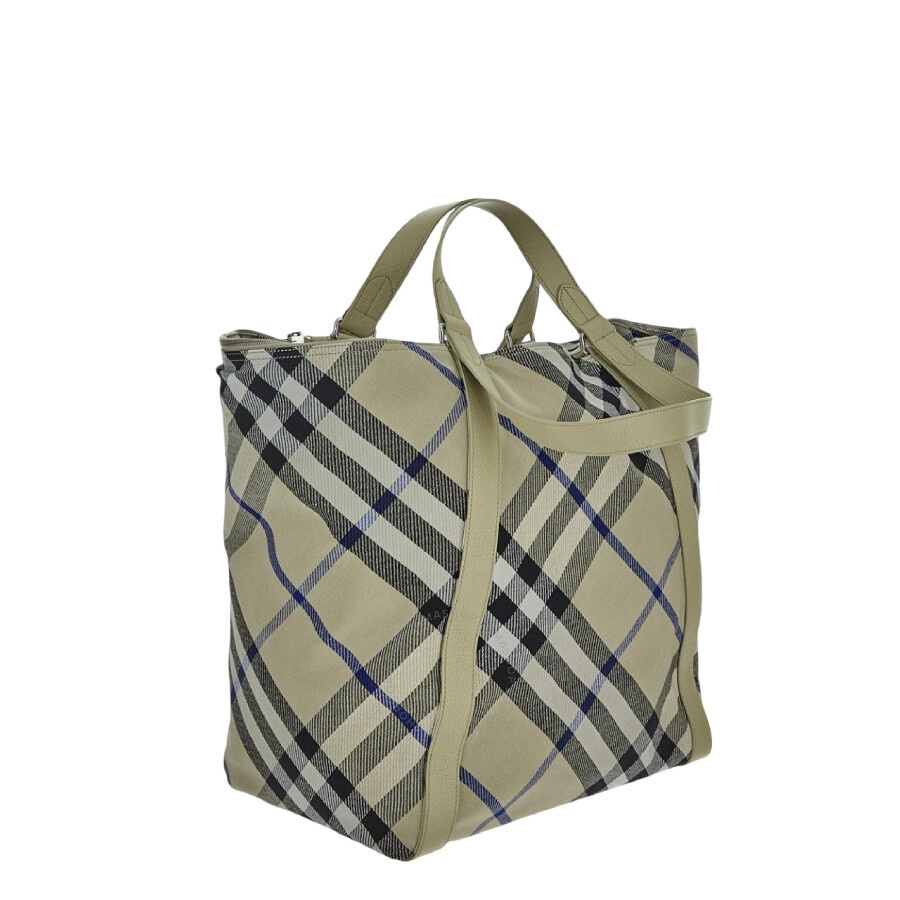 Burberry Checkered Pattern Tote Bag - 2