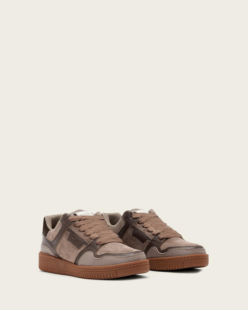 REGAN PLUS LEATHER LOW TOP SNEAKERS 4