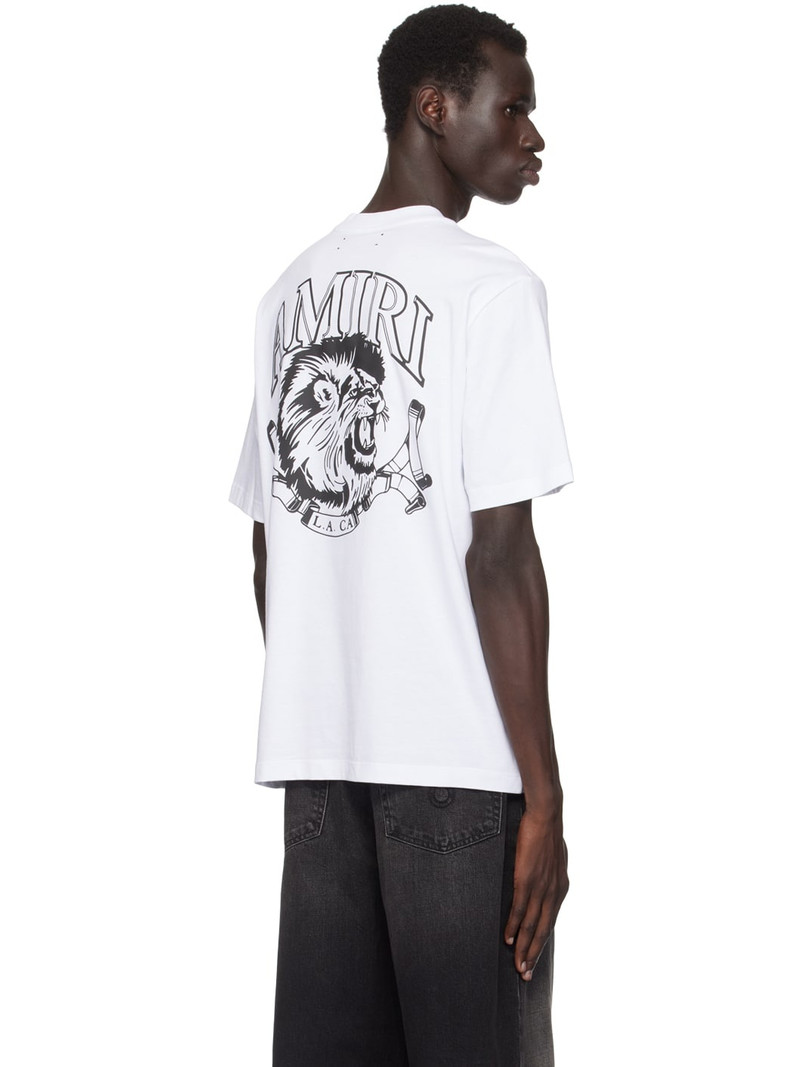 White Lion Outline T-shirt 3