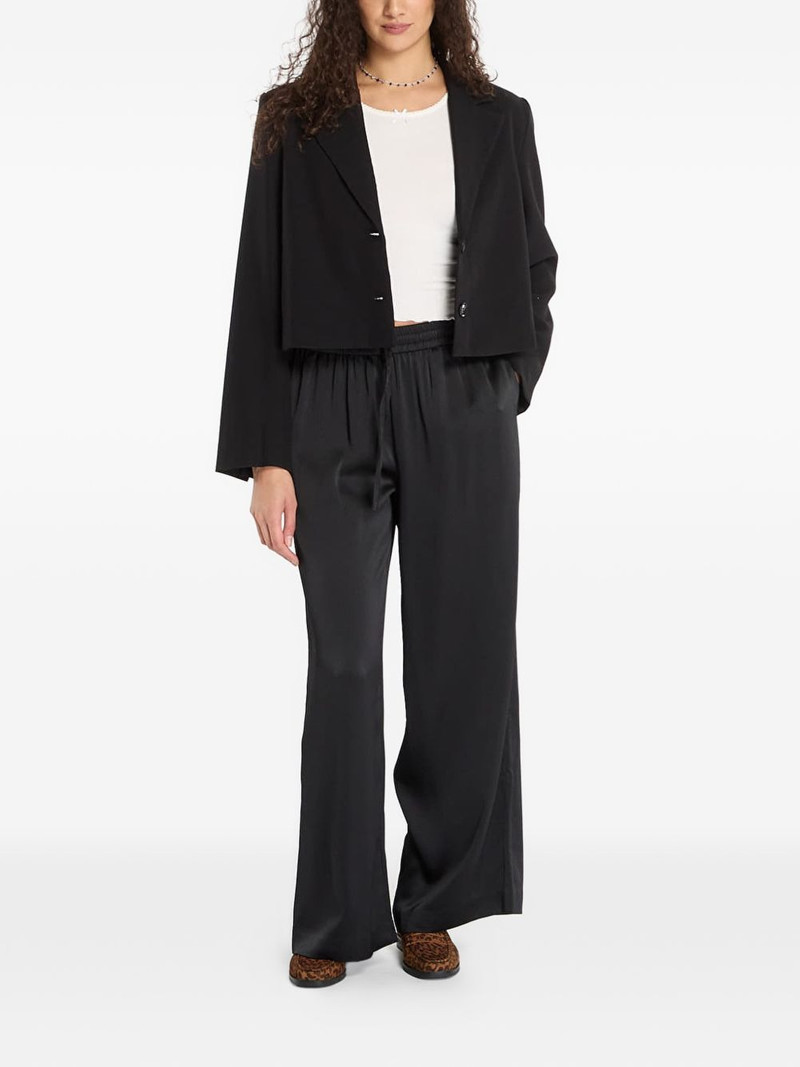 SAMSØE SAMSØE elasticated-waistband palazzo pants outlook