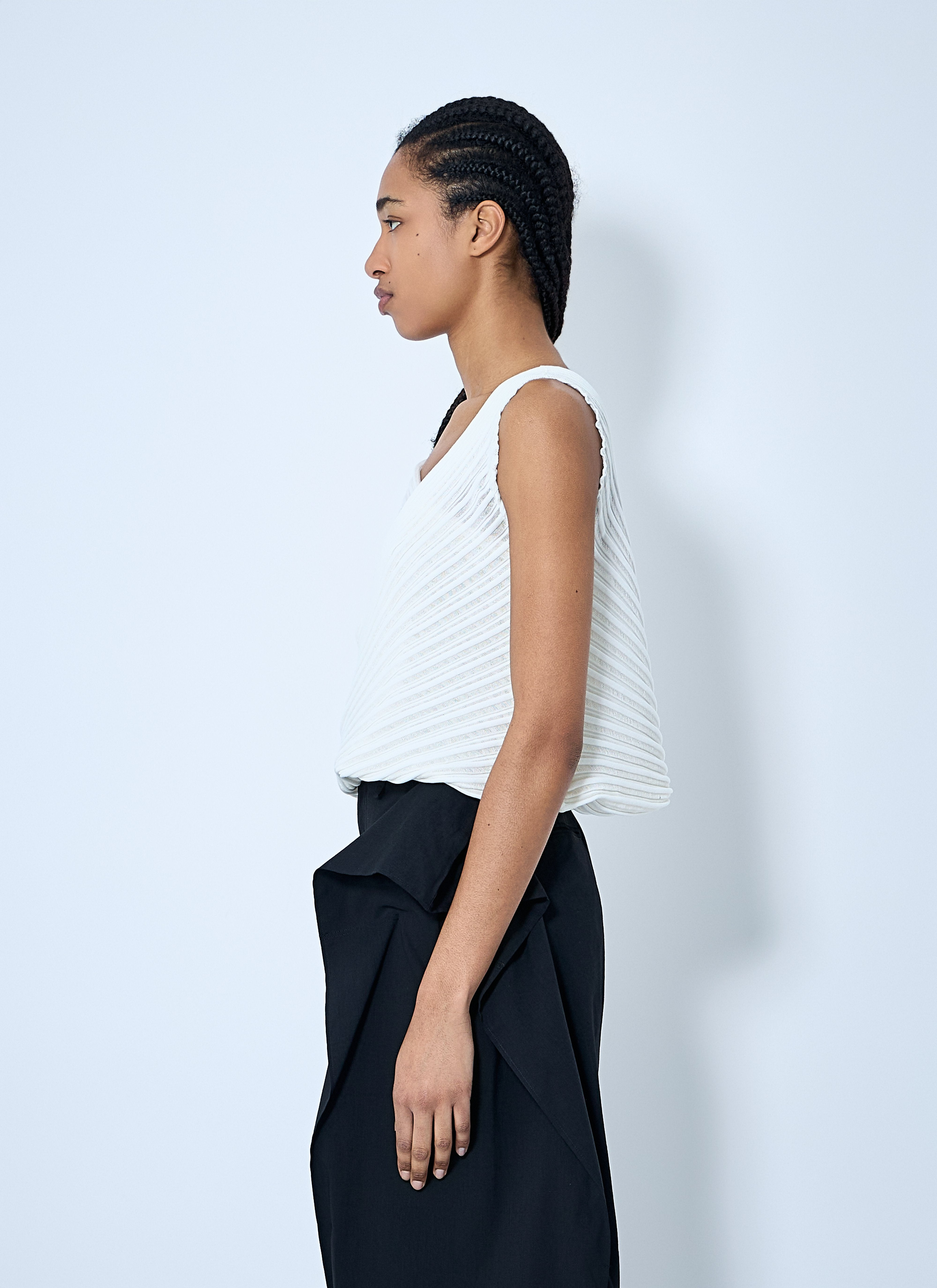 Issey Miyake Women Stream Knit Top - 3