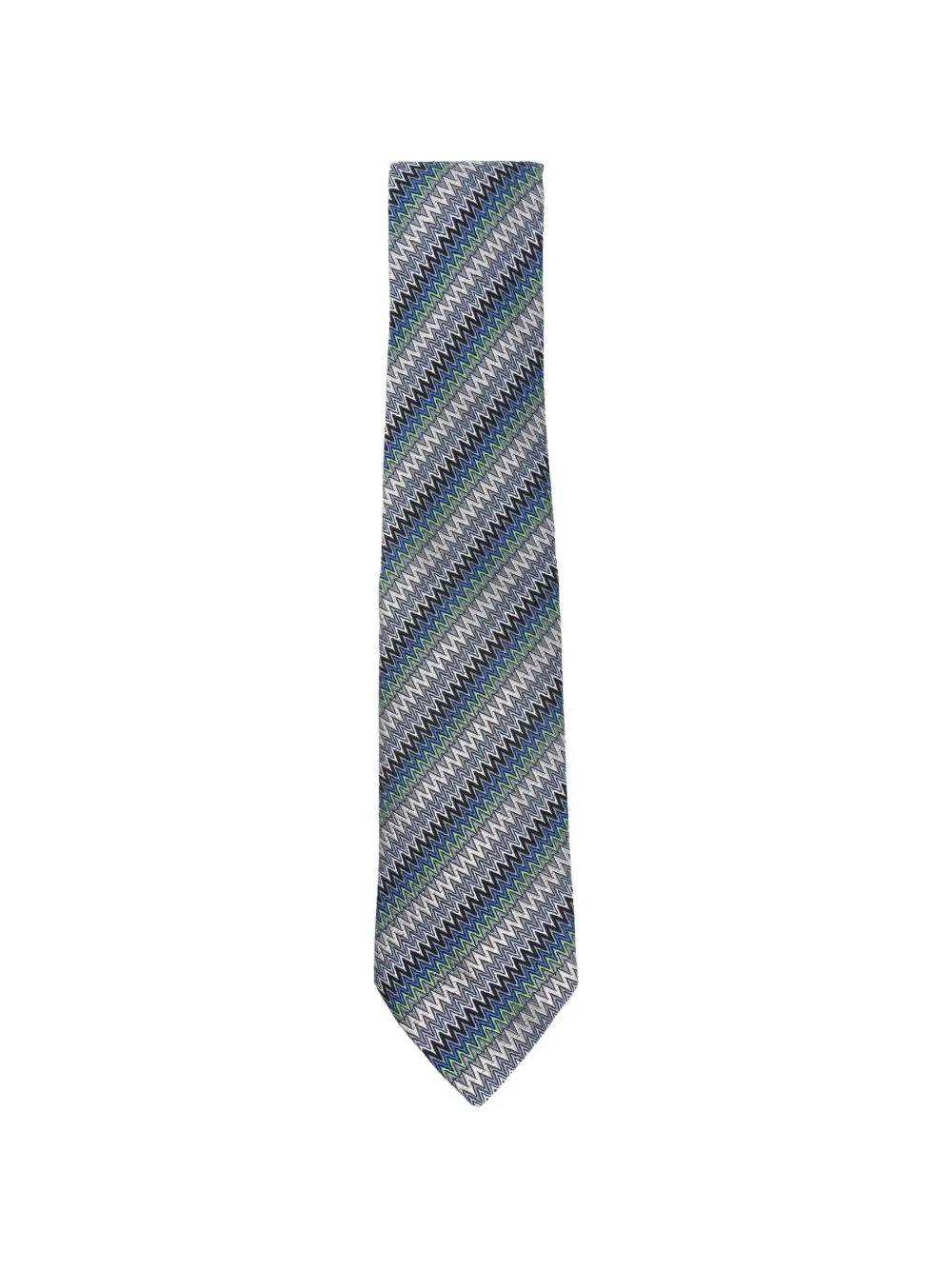 zigzag-pattern tie - 1