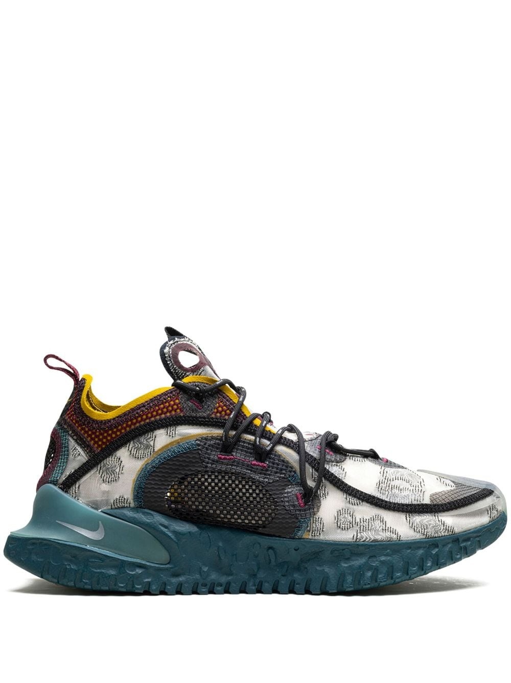 ISPA Flow 2020 "Black/Sport Turquoise/University Gold" sneakers - 1