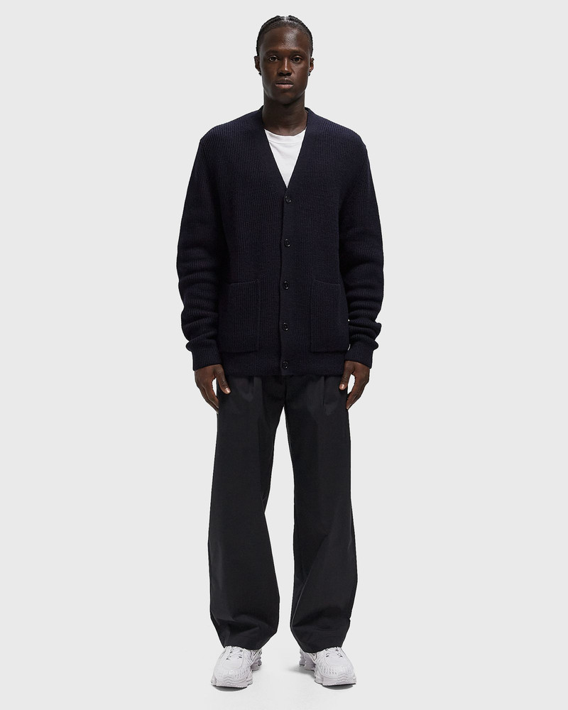 NORSE PROJECTS Loki Wool Cotton Rib Cardigan outlook
