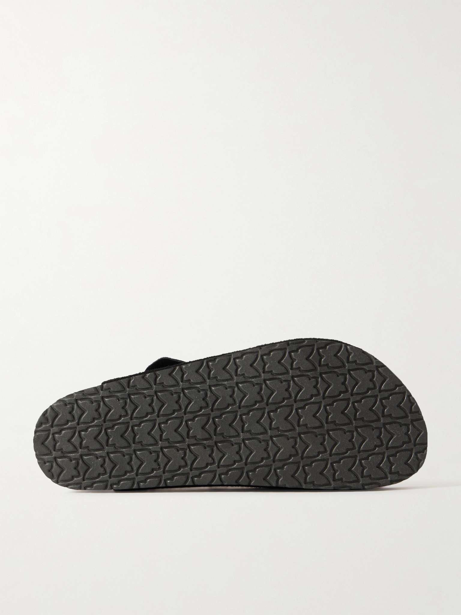 Perforated Suede Clogs - 3