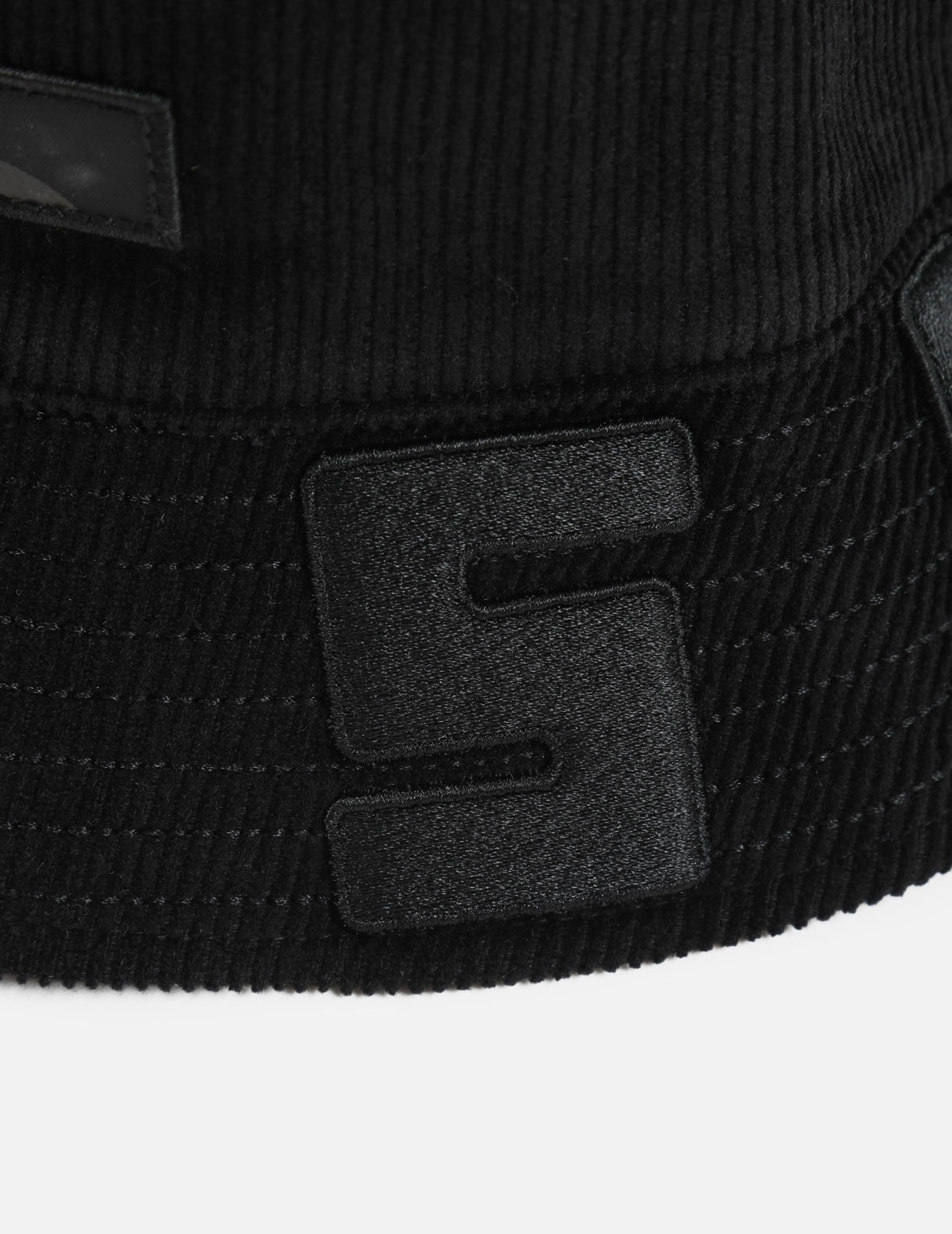 LOGO APPLIQUÉ CORDUROY BUCKET HAT - 7
