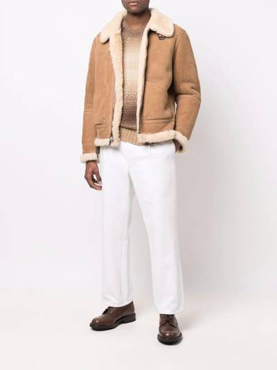 Ralph Lauren ombré-effect long-sleeved sweater outlook