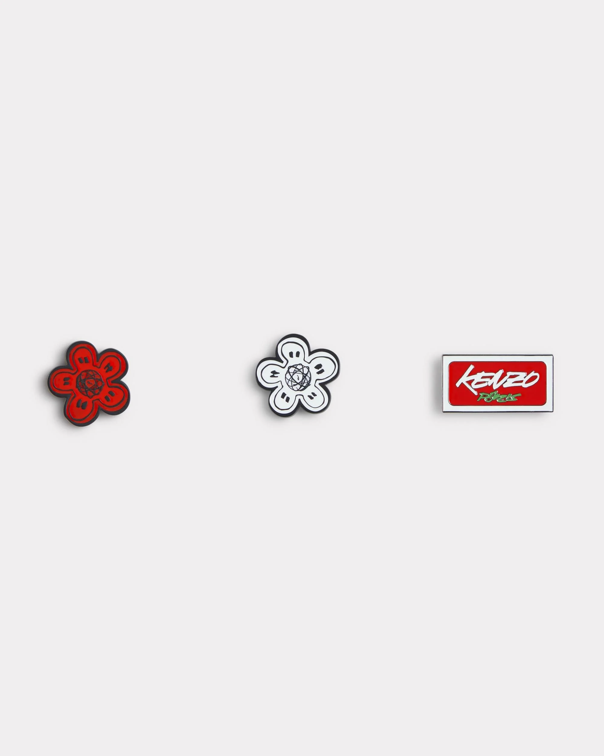 'Kenzo x Futura 2000' pins set - 1