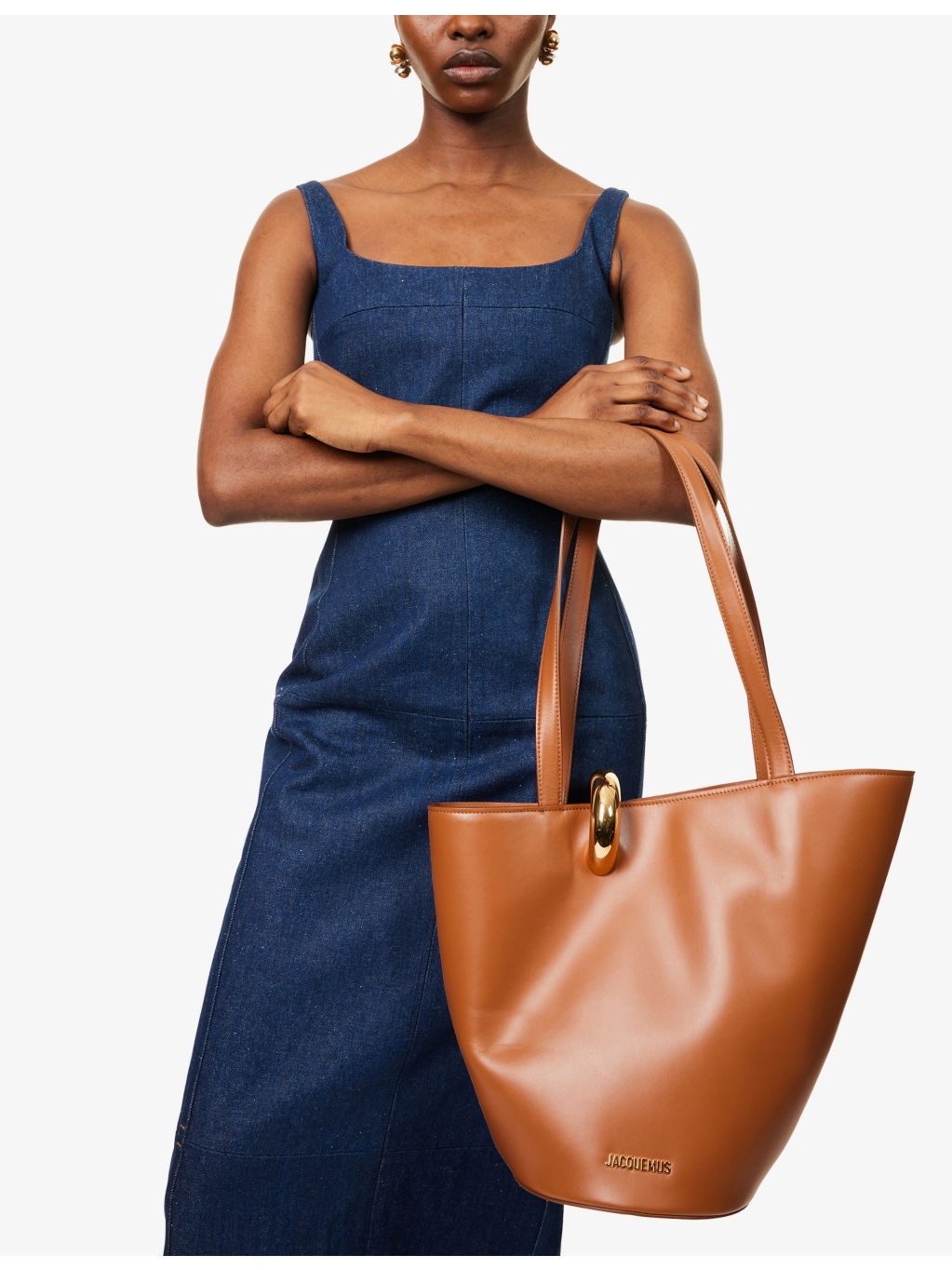 Le Bambola Moyen Medium Leather Tote Bag - 2